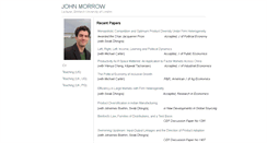 Desktop Screenshot of johnmorrow.info