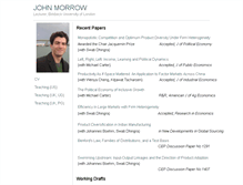 Tablet Screenshot of johnmorrow.info